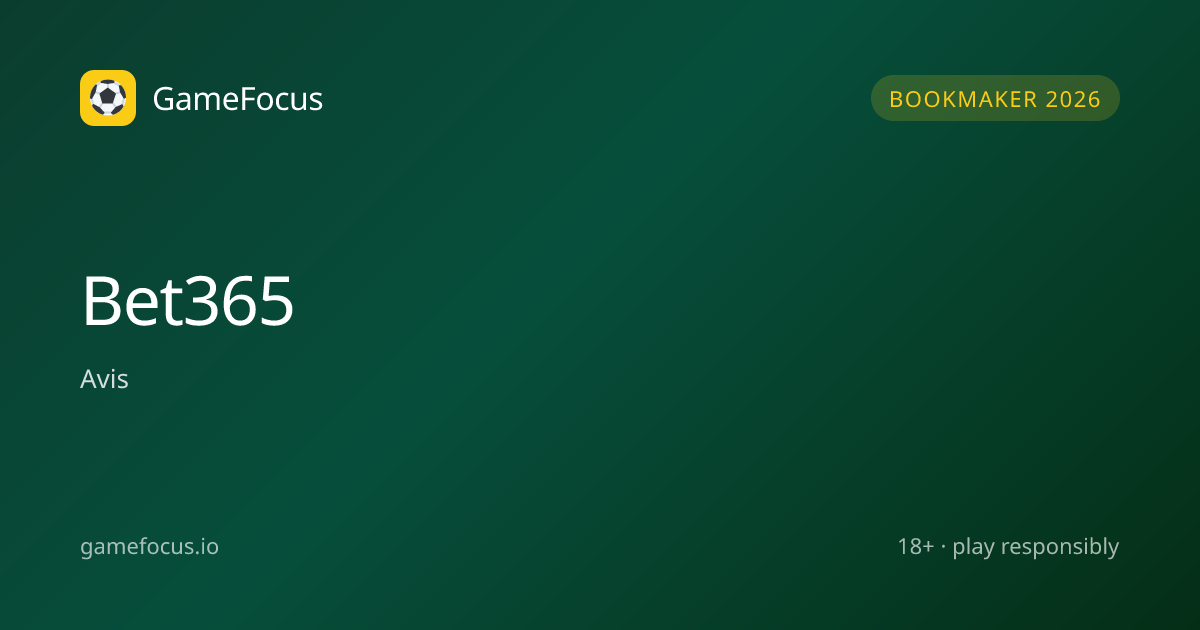 Bet365 — Avis