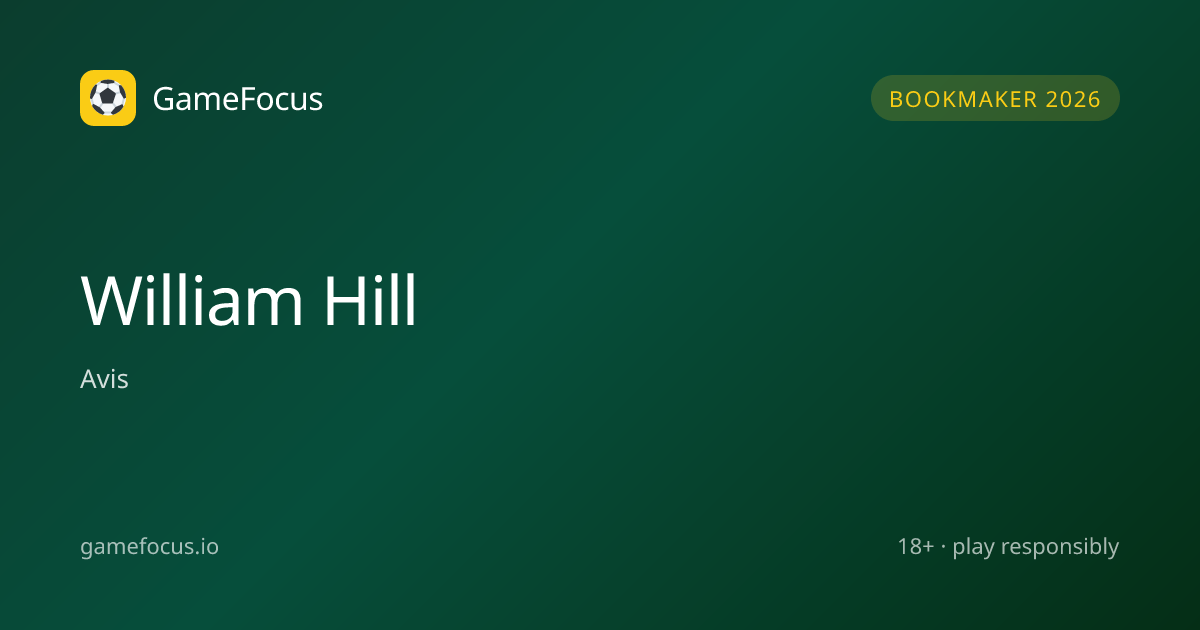 William Hill — Avis