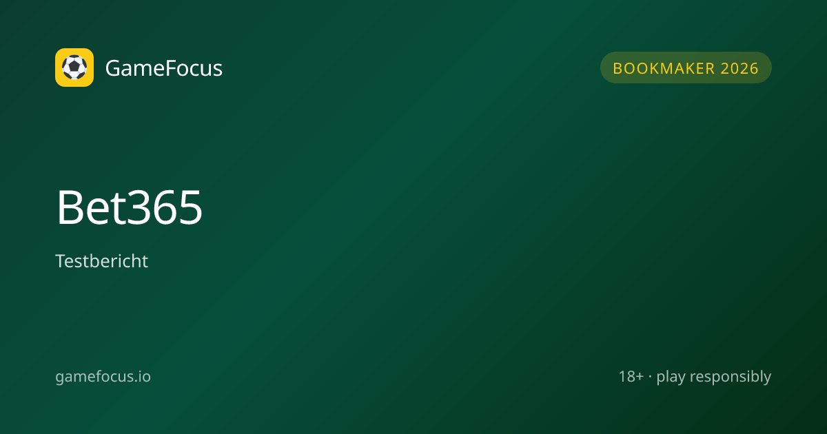 Bet365 — Testbericht